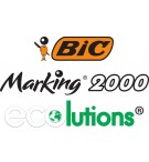 MARQUEUR PERMANENT BIC 2000 POINTE OGIVE - ROUGE