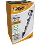 MARQUEUR PERMANENT BIC 2000 POINTE OGIVE - NOIR