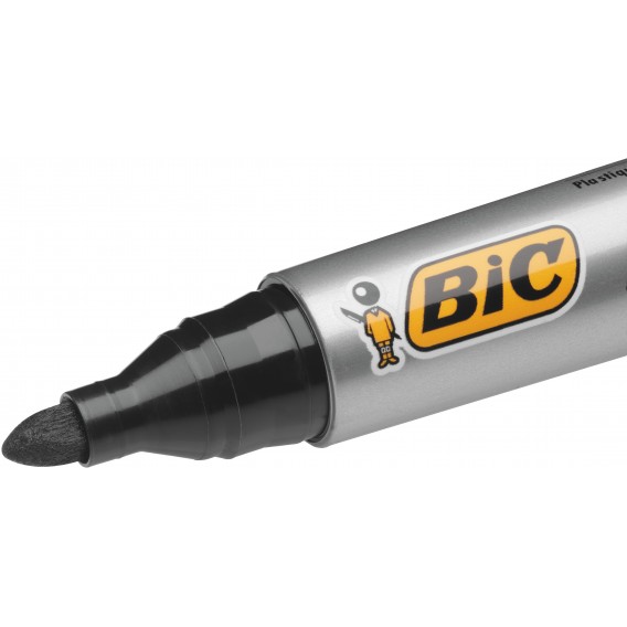 MARQUEUR PERMANENT BIC 2000 POINTE OGIVE - NOIR