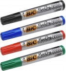 MARQUEUR PERMANENT BIC 2000 POINTE OGIVE - BLEU