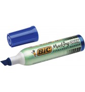 MARQUEUR PERMANENT BIC ONYX 1481 BLEU - POINTE BISEAU