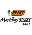 MARQUEUR PERMANENT BIC ONYX 1481 VERT - POINTE BISEAU