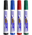 MARQUEURS EFFACABLES A SEC BIC 1704 - POINTE OGIVE - POCHETTE DE 4