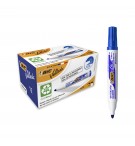 MARQUEUR EFFACABLE A SEC BIC 1701 - POINTE OGIVE - BLEU