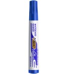 MARQUEUR EFFACABLE A SEC BIC 1701 - POINTE OGIVE - BLEU