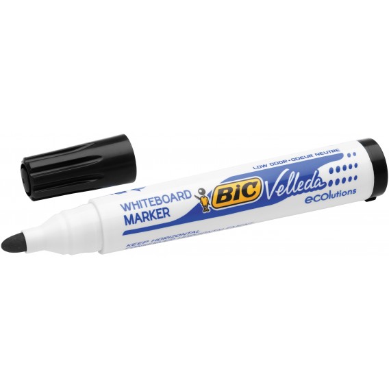 MARQUEUR EFFACABLE A SEC BIC 1701 - POINTE OGIVE - NOIR