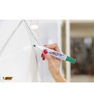 Marqueur effaçable Velleda 1701 ECOlutions Noir Bic