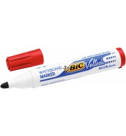 MARQUEUR EFFACABLE A SEC BIC 1701 - POINTE OGIVE - ROUGE