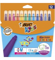 FEUTRES KID COULEUR BABY POCHETTE DE 12