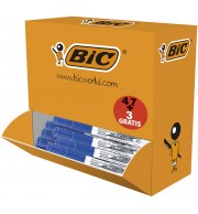 FEUTRE EFFACABLE A SEC BIC JUNIOR 1741 BLEU PACK DE 50