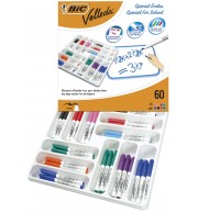 FEUTRES VELLEDA JUNIORS 1741 ASSORTIS - CLASSPACK DE 60