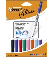 FEUTRES EFFACABLES A SEC BIC JUNIOR 1741 - POCH DE 8 ASSORTIS