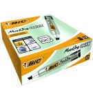 MARQUEUR PERMANENT BIC ONYX 1591 NOIR - POINTE BISEAU