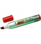 MARQUEUR PERMANENT BIC ONYX 1591 ROUGE - POINTE BISEAU