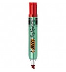 MARQUEUR PERMANENT BIC ONYX 1591 ROUGE - POINTE BISEAU