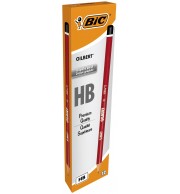 CRAYON GRAPHITE BIC GILBERT HB - BOITE DE 12