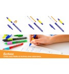 RECHARGES BIC GEL OCITY ROUGE BOITE DE 12