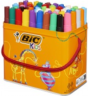 FEUTRES BIC VISACOLOR ASSORTIS - POT DE 48