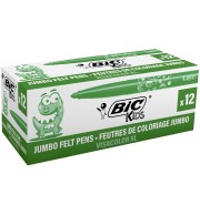 FEUTRE BIC VISACOLOR VERT - BOITE DE 12