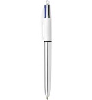 STYLO BILLE BIC 4 COULEURS METALLISEES