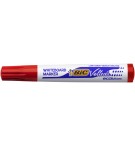 MARQUEUR EFFACABLE A SEC BIC 1751 POINTE BISEAU - ROUGE