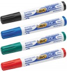 MARQUEUR EFFACABLE A SEC BIC 1751 POINTE BISEAU - BLEU