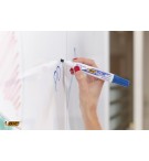 MARQUEURS EFFACABLES A SEC BIC 1754 BISEAU - POCHETTE DE 4 ASSORTIS