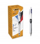 STYLO BILLE BIC 3 COULEURS + 1 MINE GRAPHITE 0.7 HB