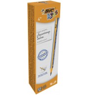 CRAYONS GRAPHITE RESINE BIC POCHETTE DE 12