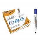 MARQUEUR EFFACABLE A SEC BIC 1711 - POINTE OGIVE - BLEU
