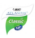 STYLO BILLE BIC ATLANTIS RETRACTABLE VERT