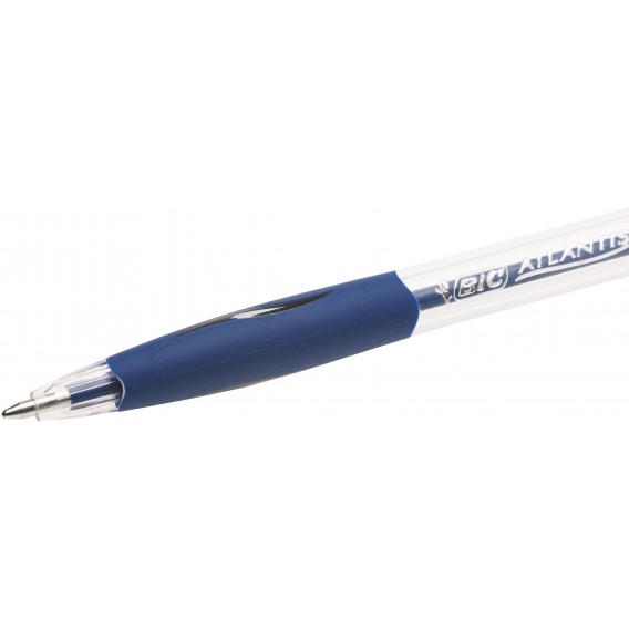 STYLO BILLE BIC ATLANTIS RETRACTABLE BLEU