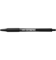 STYLO BILLE BIC SOFT FEEL CLIC GRIP RETRACTABLE NOIR
