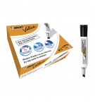 MARQUEUR VELLEDA CORPS METAL 1781 POINTE BISEAU - NOIR