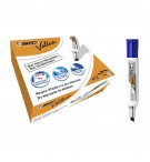 MARQUEUR VELLEDA CORPS METAL 1781 POINTE BISEAU - BLEU