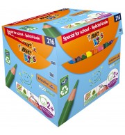 CRAYON COULEUR GROS MODULE EVOLUTION MAXI CLASSPACK 216