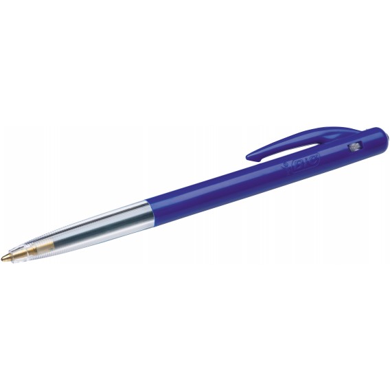STYLO BILLE BIC M10 RETRACTABLE BLEU