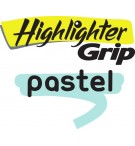 SURLIGNEURS GRIP BIC COULEURS PASTELS POCHETTE DE 4