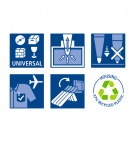 FEUTRE NON PERMANENT POINTE F ROUGE