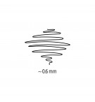 FEUTRE PERMANENT POINTE F ROUGE