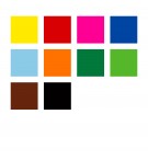 ETUI CHEVALET BOX DE 10 FEUTRES COULEURS ASSORTIES