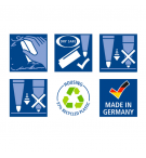 MARQUEUR EFFACABLE A SEC STAEDTLER 341 NOIR