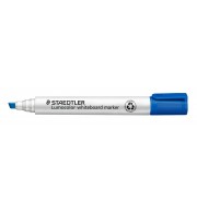 MARQUEUR EFFACABLE A SEC STAEDTLER 351 BLEU - POINTE BISEAU