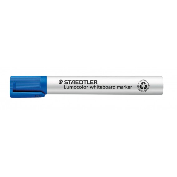 MARQUEUR EFFACABLE A SEC STAEDTLER 351 BLEU - POINTE OGIVE