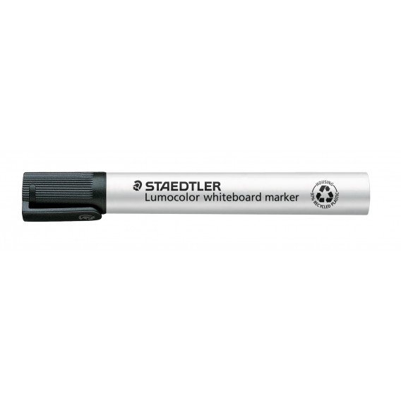 MARQUEUR EFFACABLE A SEC STAEDTLER 351 NOIR - POINTE OGIVE