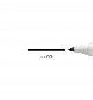 MARQUEUR EFFACABLE A SEC STAEDTLER 351 NOIR - POINTE OGIVE