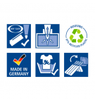 MARQUEUR FLIPCHART STAEDTLER 356 ROUGE - POINTE OGIVE