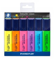 SURLIGNEURS STAEDTLER TOPSTAR 364 - POCHETTE DE 6 ASSORTIS