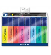 SURLIGNEURS STAEDTLER TOPSTAR 364 - POCHETTE DE 8 ASSORTIS