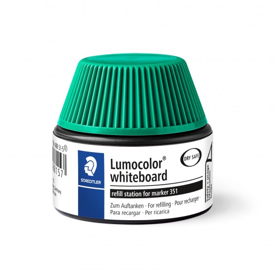 ENCRE STAEDTLER EFFACABLE A SEC VERTE - FLACON 20ml